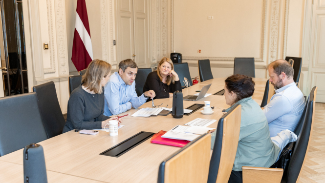 Tikšanās ar Latvijas Reģionālo mediju asociācijas un Latvijas Preses izdevēju asociācijas pārstāvjiem KM Lielajā zālē
