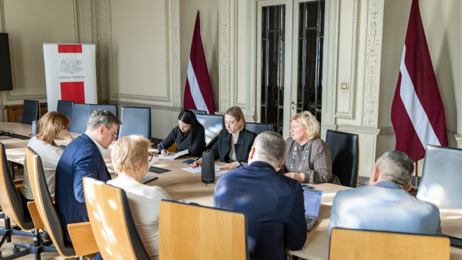KM pārstāvju tikšanās ar Rīgas domes pārstāvjiem KM Lielajā zālē