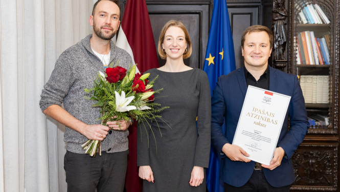 Kultūras ministres Agneses Lāces un kora “Kamēr...” pārstāvju tikšanās