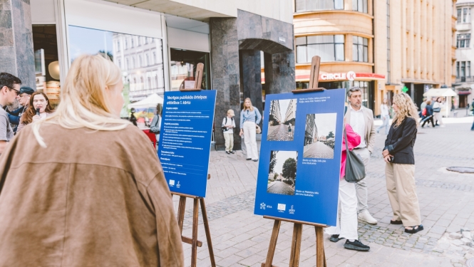 Pasākums par Vecrīgas publiskās ārtelpas ERAF projekta 1. kārtu