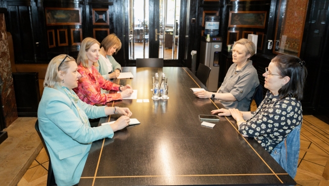 23.05.2024_Tikšanās ar Gētes institūta vadītāju Ulriki Virci (Ms Ulrike Würz)_jpg