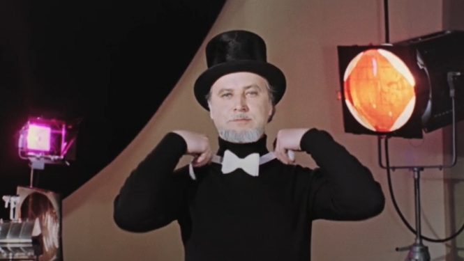 Kinorežisors Jānis Streičs filmā "Teātris" (1978)