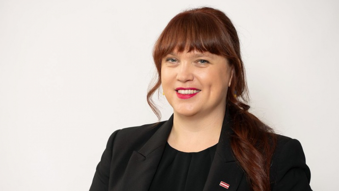 Kultūras ministre Agnese Logina