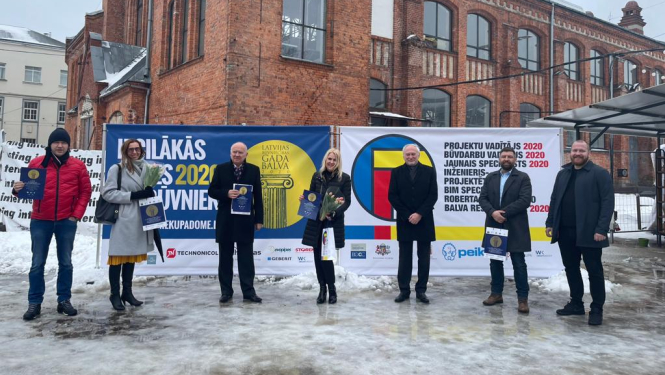 LMMDV Būvniecības Gada balvā par jaunbūvi Alejas ielā saņem 1. vietu nominācijā “Jauna sabiedriskā ēka”.
