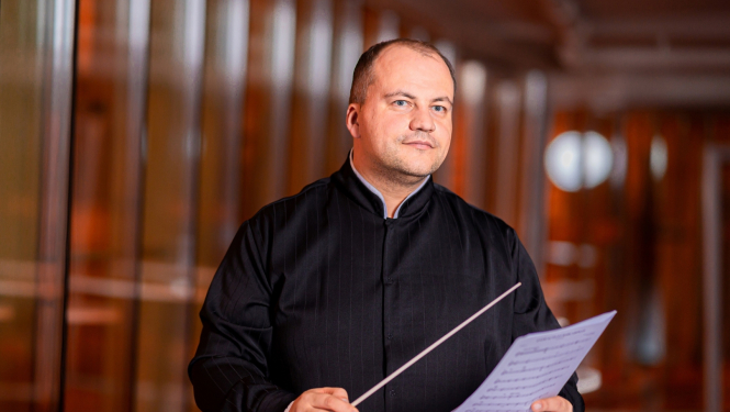 Diriģents Atvars Lakstīgala, foto: Jānis Vecbrālis