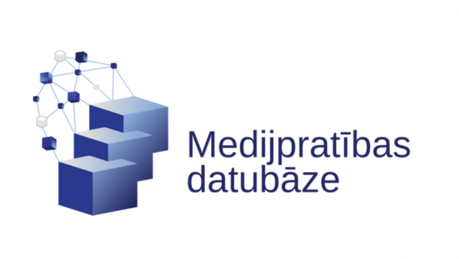 Grafisks attēls ar uzrakstu: Medijpratības datubāze