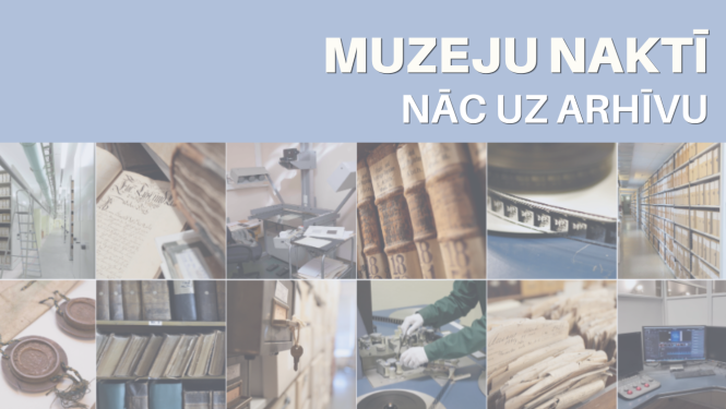 Kolāža no dažādiem arhīva krājumā esošajiem priekšmetiem