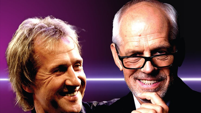 Uldis Marhilēvičs un Aivars Hermanis