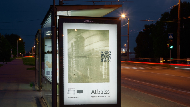Rīgas Fotogrāfijas biennāle 2022. Ārtelpas projekts “Atbalss”, Kristīne Krauze-Slucka, no sērijas “Atbalss”, 2019/2022, foto: Madara Gritāne