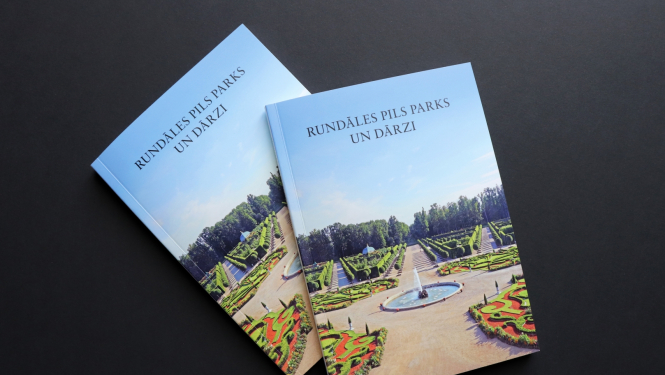 Ilustrēts ceļvedis “Rundāles pils parks un dārzi”