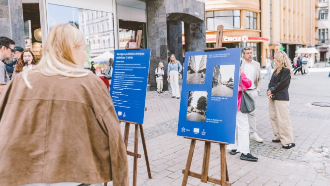 Mediju pasākums par Vecrīgas publiskās ārtelpas ERAF projekta 1. kārtu