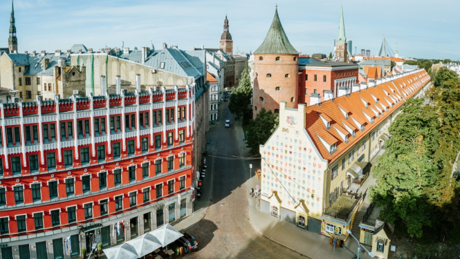 Vecrīgas ainava