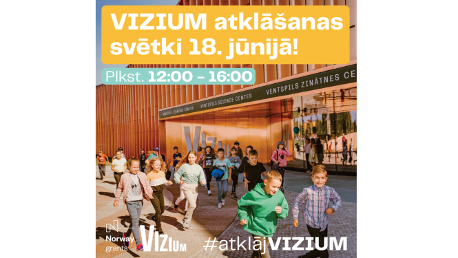 Bērni pie zinātnes centra