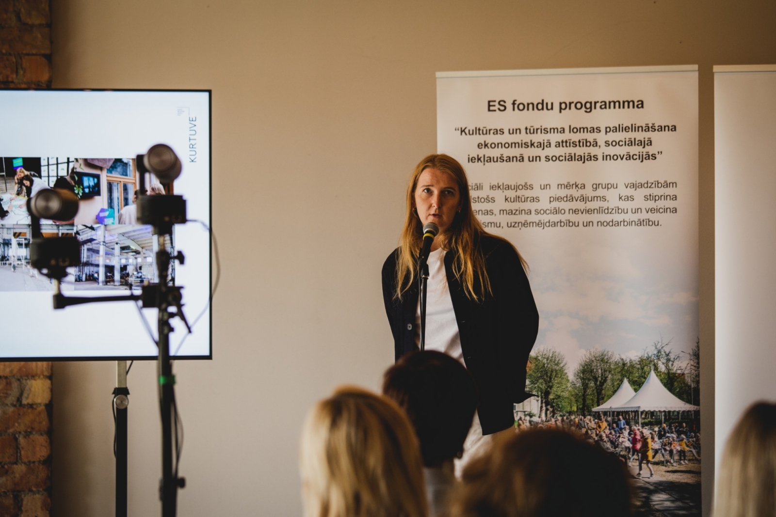 ES fondu programmas “Kultūras un tūrisma lomas palielināšana ekonomiskajā attīstībā, sociālajā iekļaušanā un sociālajās inovācijās” atklāšanas pasākuma norise un apmeklētāji