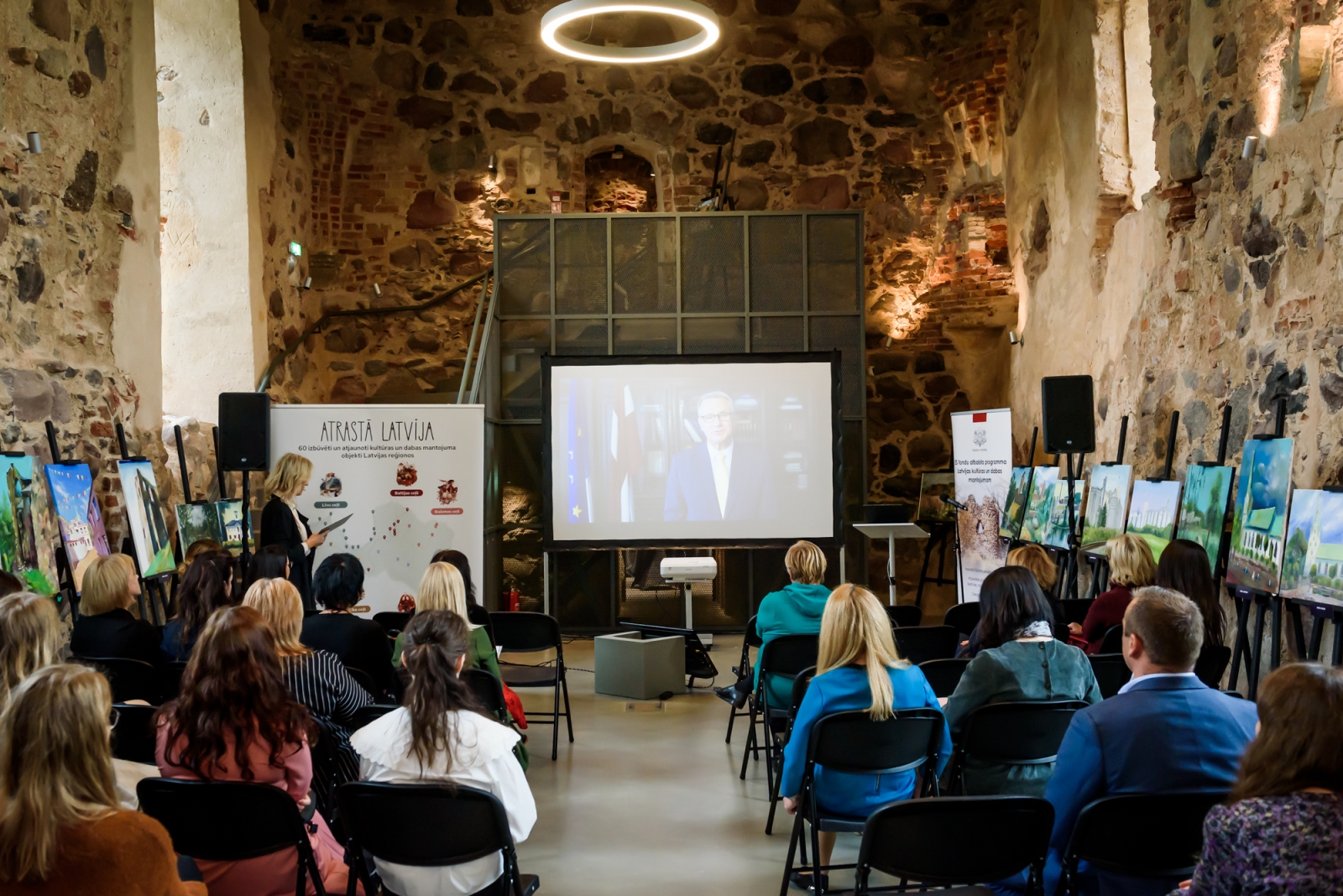 Konference "Atrastā Latvija - 60 kultūras un dabas mantojuma veiksmes stāsti"
