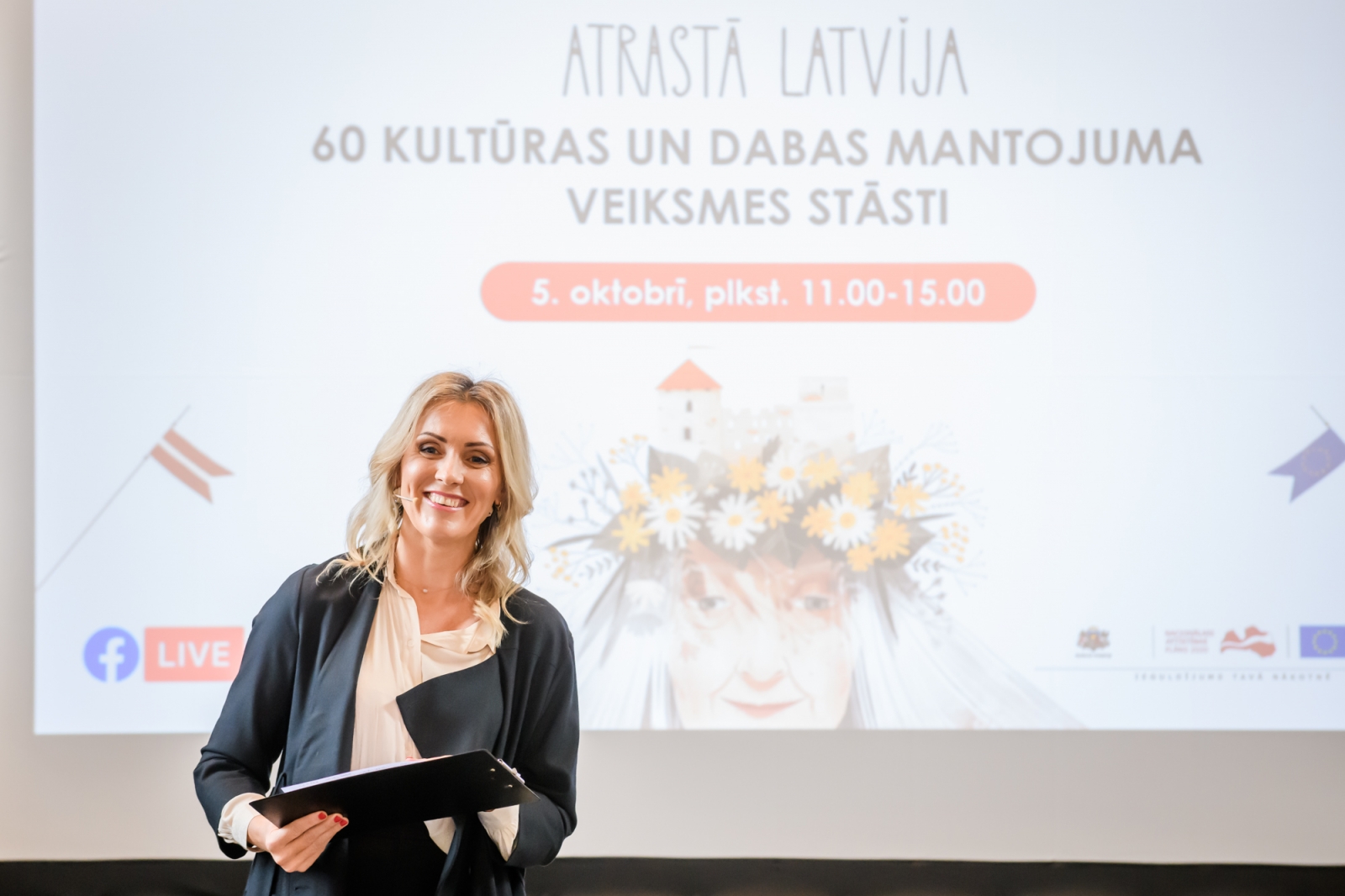 Konference "Atrastā Latvija - 60 kultūras un dabas mantojuma veiksmes stāsti"