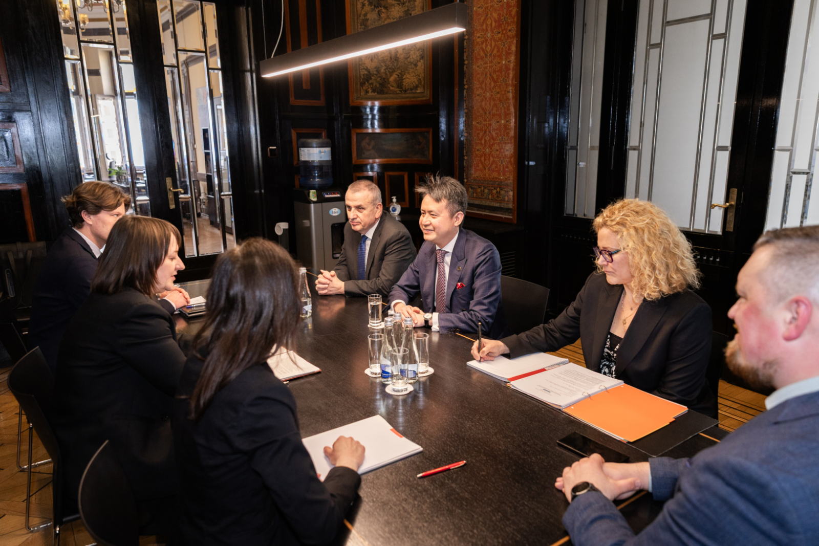 07.04.2025_Tikšanās ar Pasaules intelektuālā īpašuma organizācijas ģenerāldirektoru Darenu Tangu