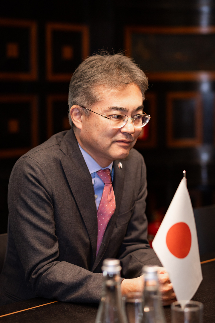17.04.2025_Tikšanās ar Japānas vēstnieku Latvijā V.E. Kensuki Jošidu (H.E. Mr Kensuke Yoshida)