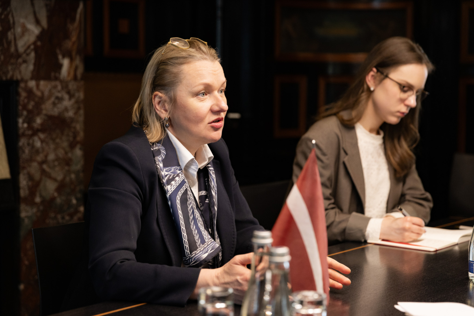 Kultūras ministrijas pārstāvju tikšanās ar Izraēlas Valsts ārkārtējo un pilnvaroto vēstnieci Latvijas Republikā Sandru Simoviču