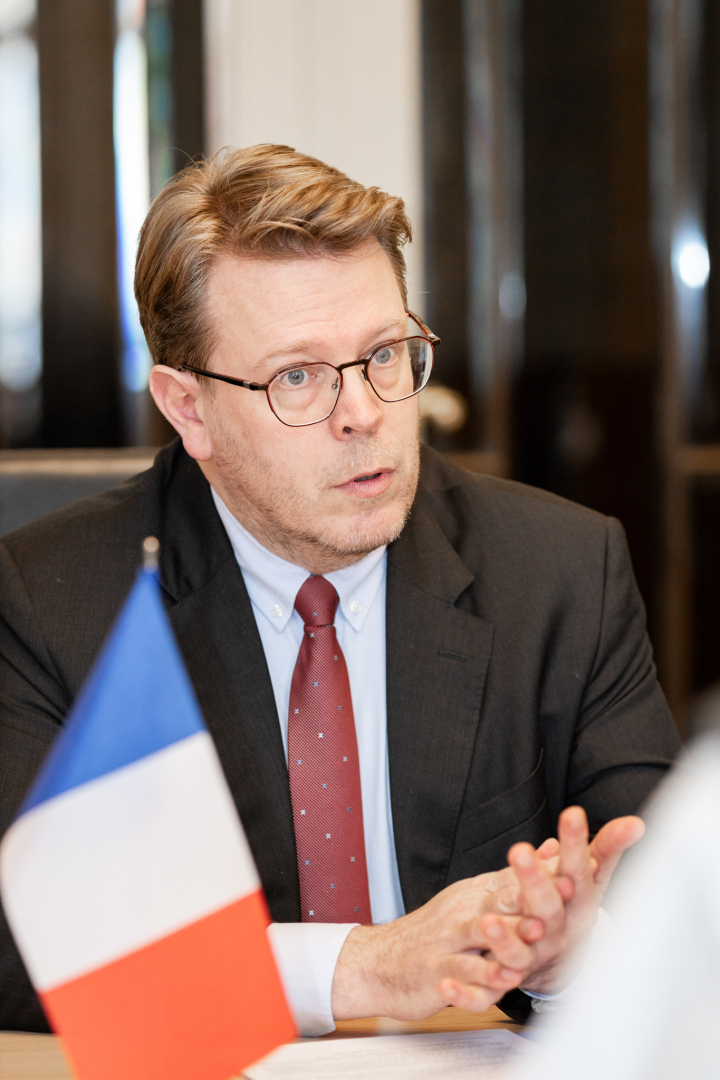 07.02.2025_Tikšanās ar Francijas vēstnieku Latvijā V.E. Manuelu Lafonu Rapnuiju (H.E. Mr Manuel Lafont Rapnouil)