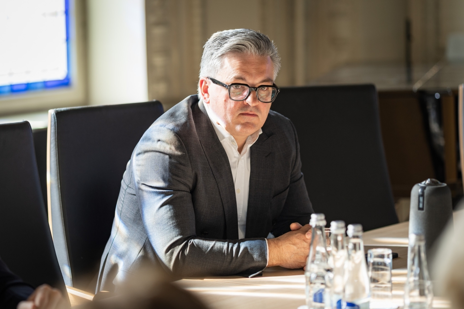 Rīgas filharmonijas uzraudzības padomes sēdes norise KM Lielajā zālē