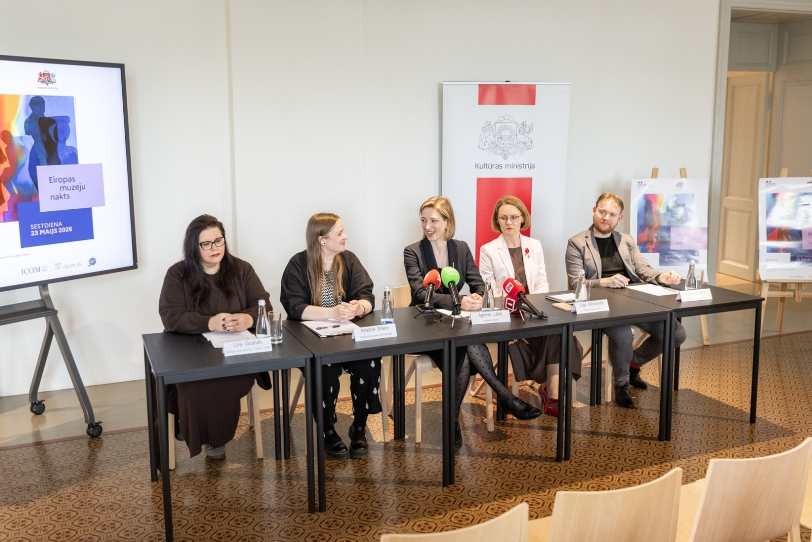 Mediju pasākums par 22. Muzeju nakts norisēm