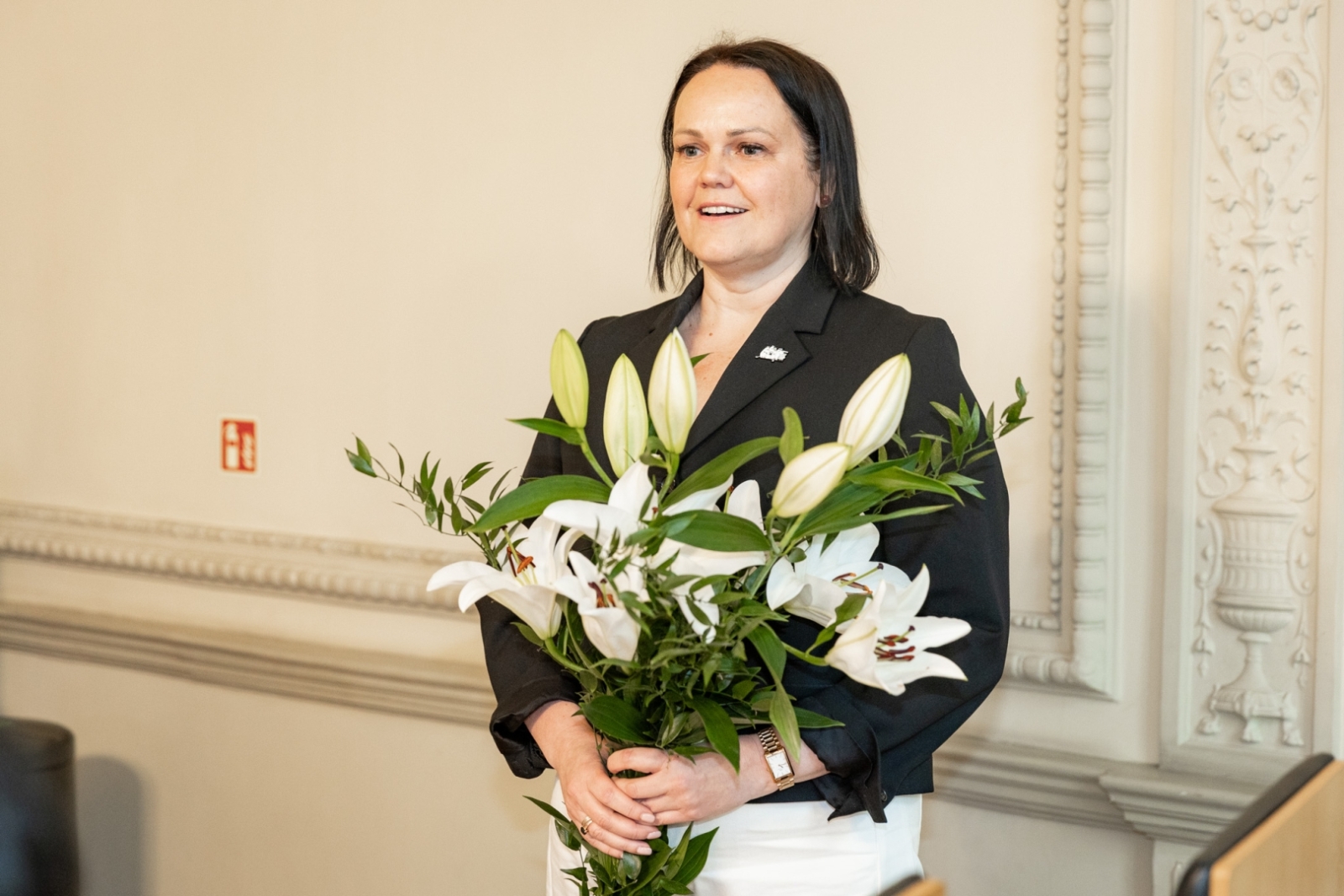 Latvijas Bibliotēku padomes sēdes norise un dalībnieki KM Lielajā zālē