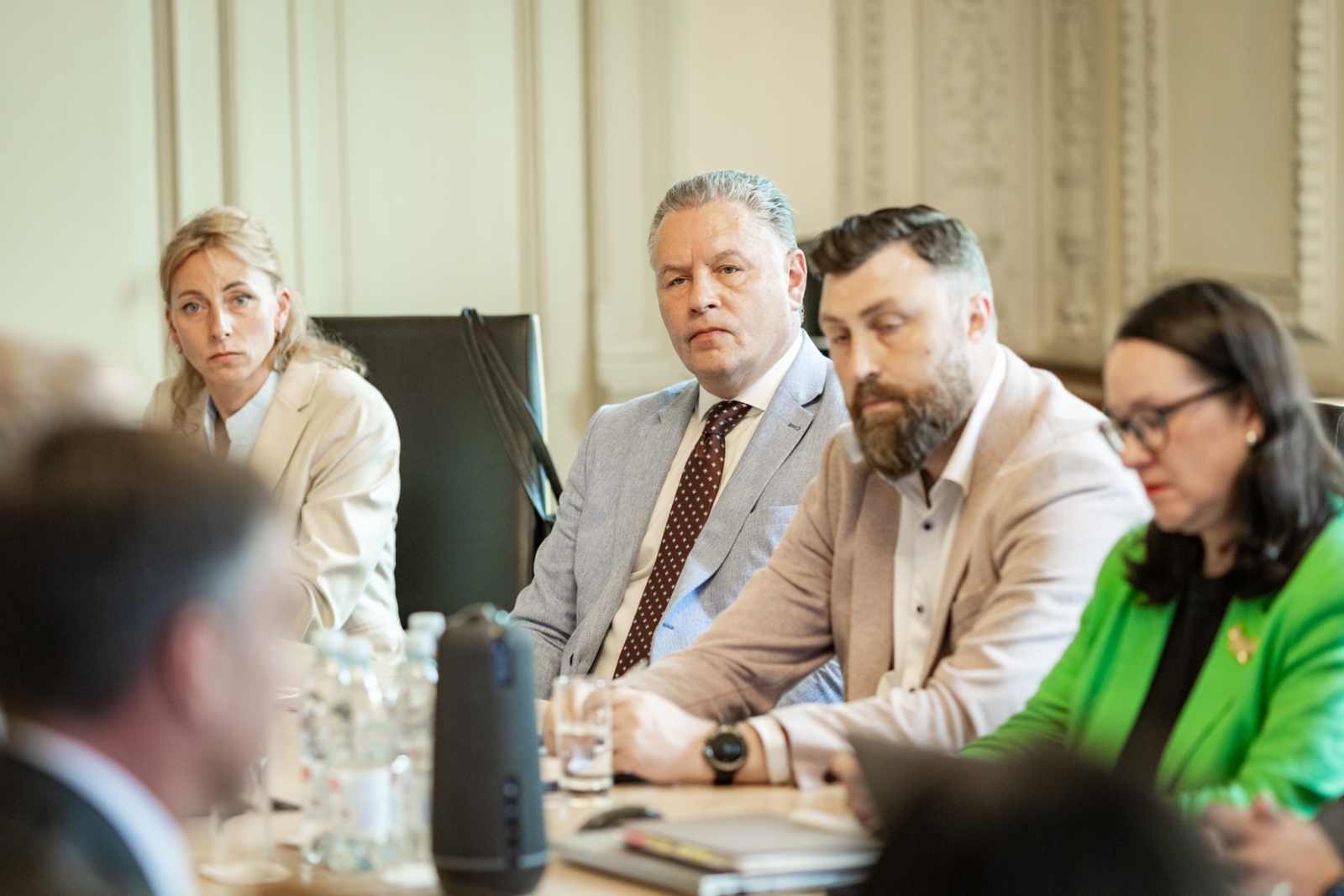 Eiropas kultūras galvaspilsētas uzraudzības padomes sēdes norise KM Lielajā zālē