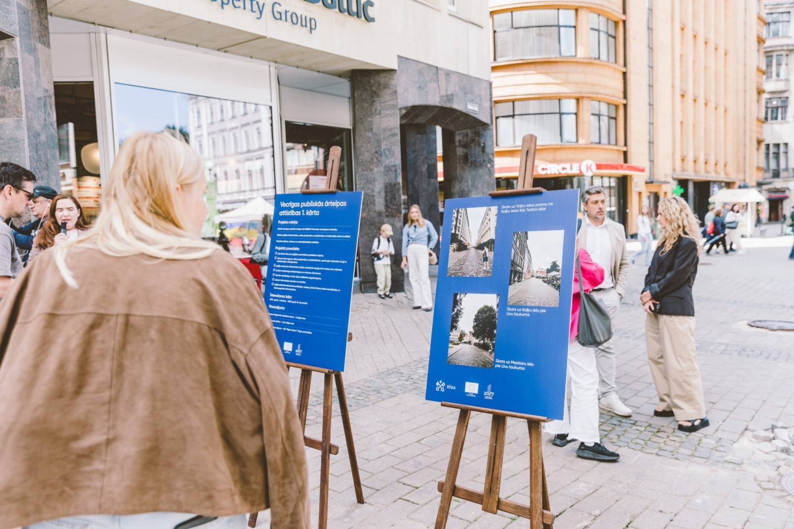 Pasākums par Vecrīgas publiskās ārtelpas ERAF projekta 1. kārtu