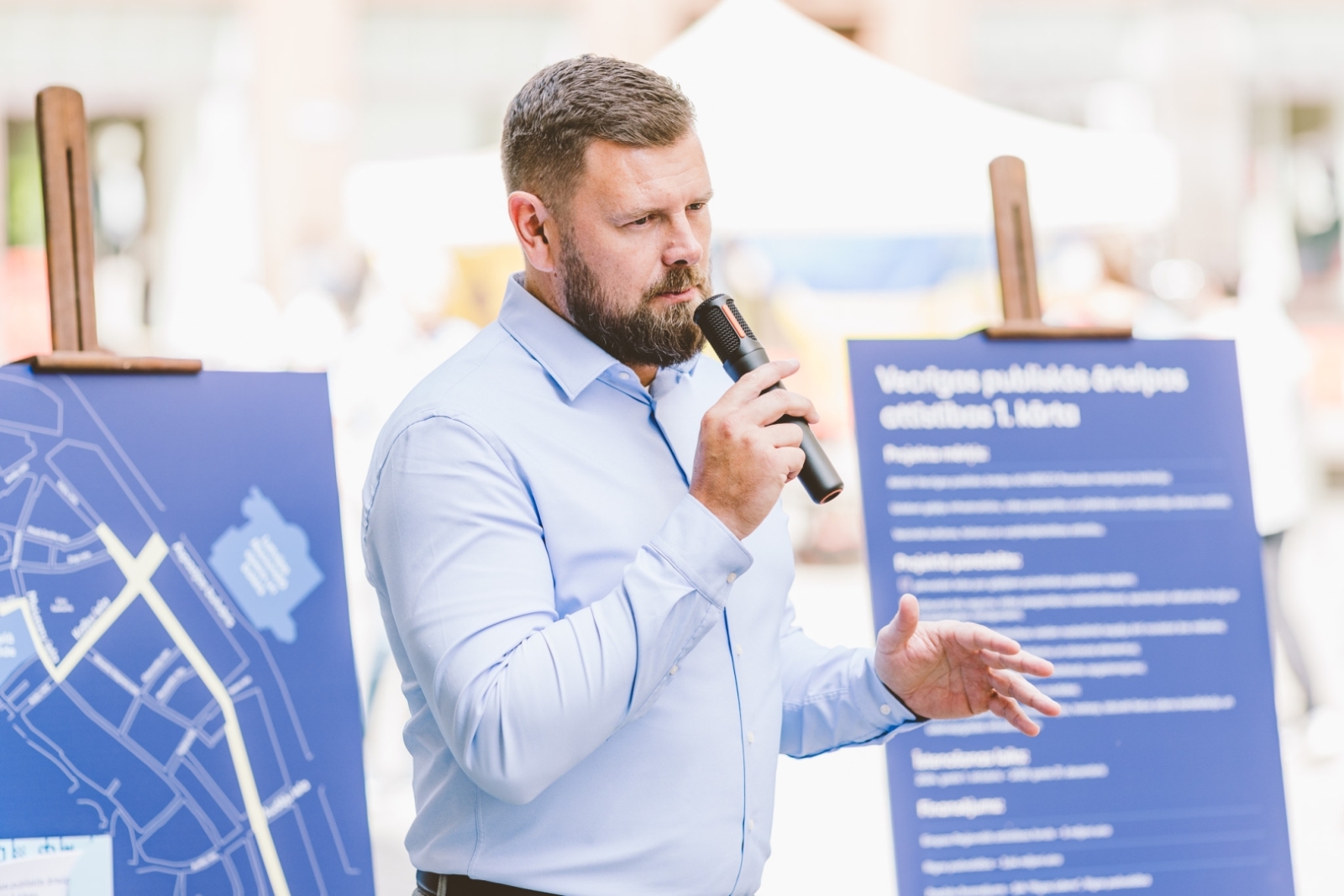Pasākums par Vecrīgas publiskās ārtelpas ERAF projekta 1. kārtu