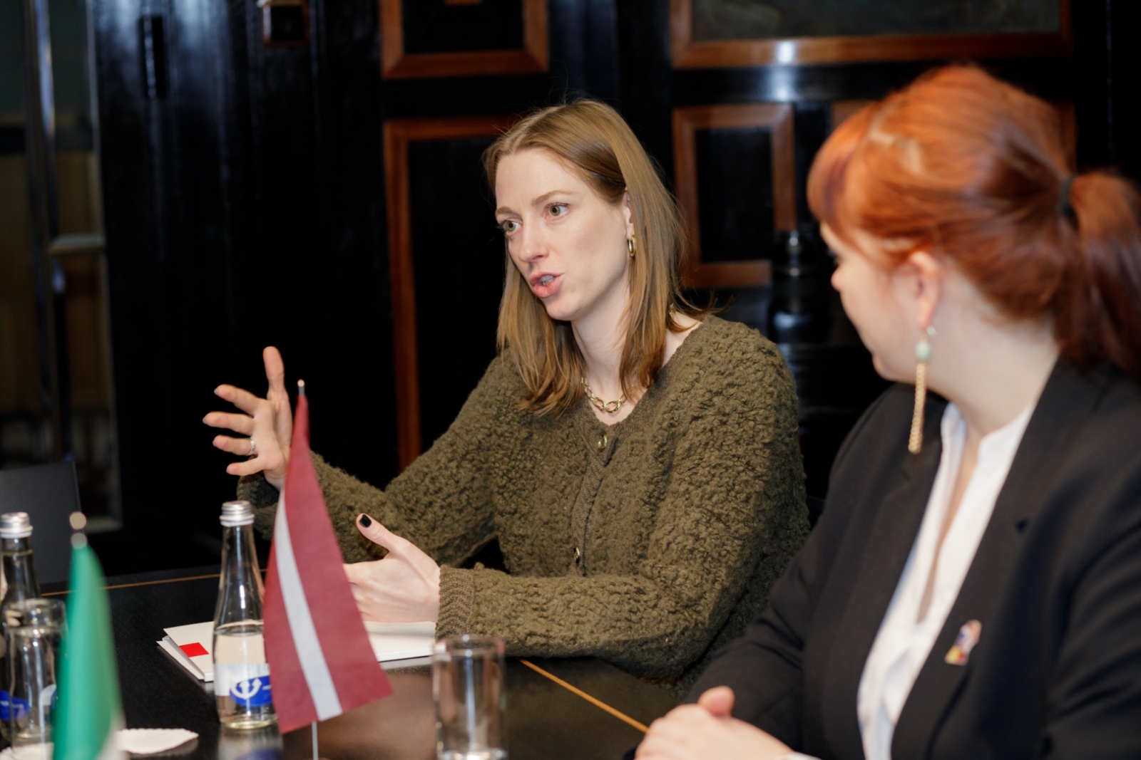 18.01.2024_Tikšanās ar Īrijas vēstnieci Latvijā V.E. Īmeru Frīlu (H.E. Ms. Eimear Friel)