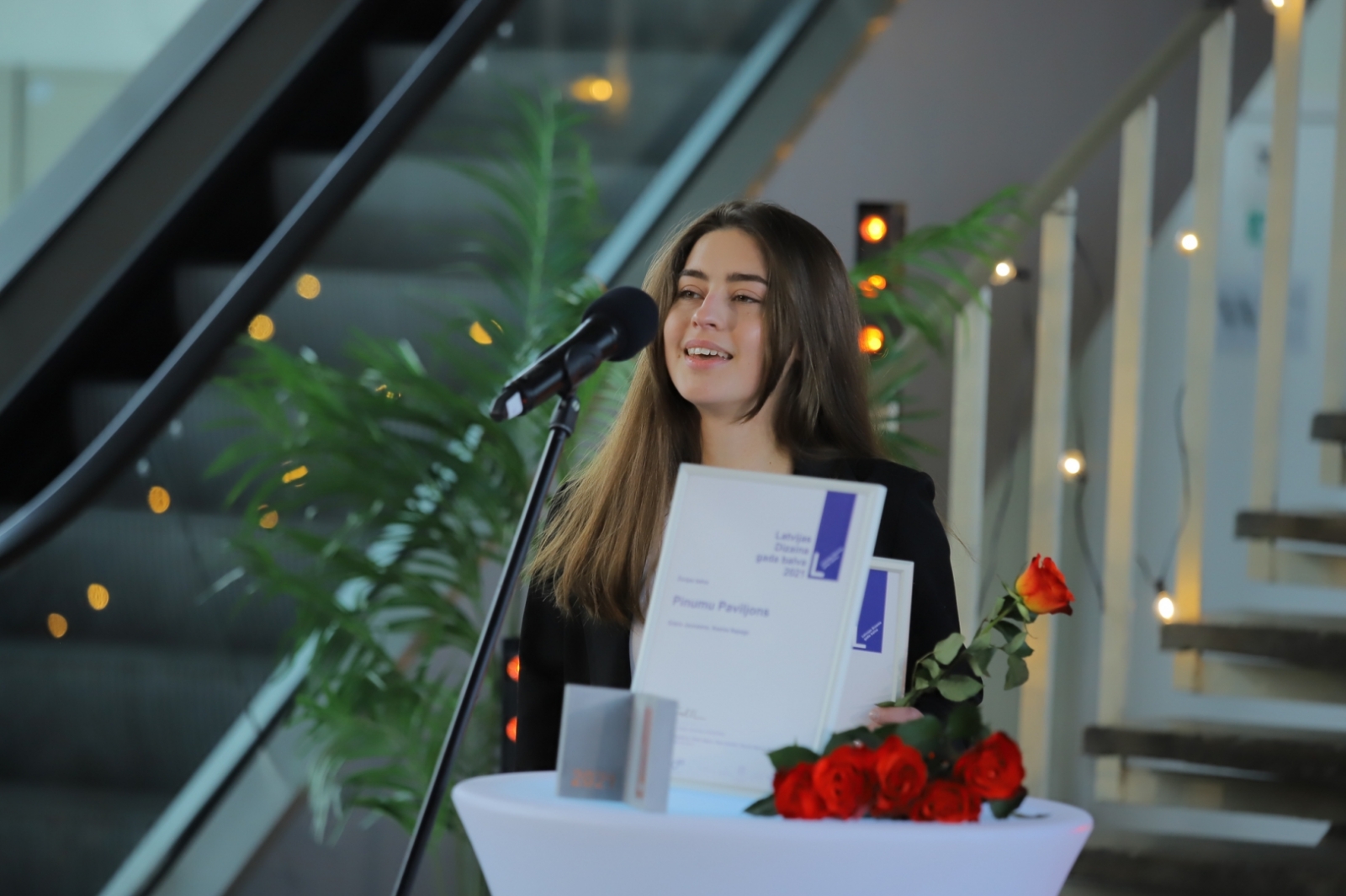 LDGB 2021 apbalvošanas ceremonija.