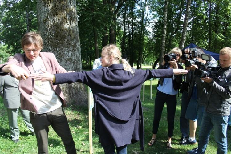 "LV 100 Dižošanās" prezentācijas pasākums Ēbelmuižas parkā