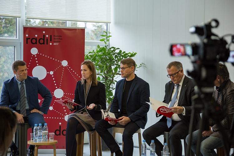 Diskusija ''Dizains un uzņēmējdarbība''
