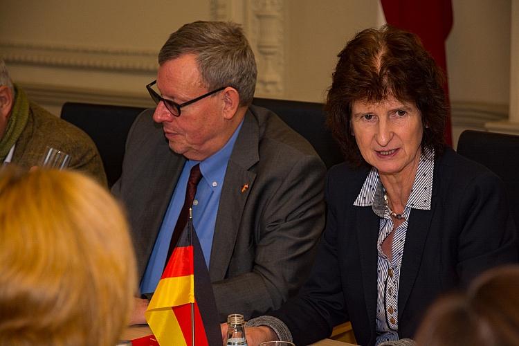 Saksijas delegācija Kultūras ministrijā