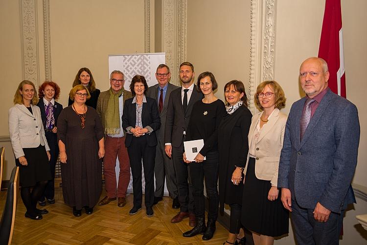 Saksijas delegācija Kultūras ministrijā