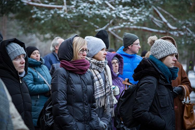 Salaspils memoriāla atjaunotās ekspozīcijas atklāšana