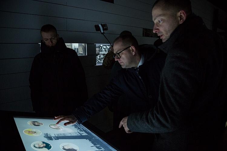 Salaspils memoriāla atjaunotās ekspozīcijas atklāšana