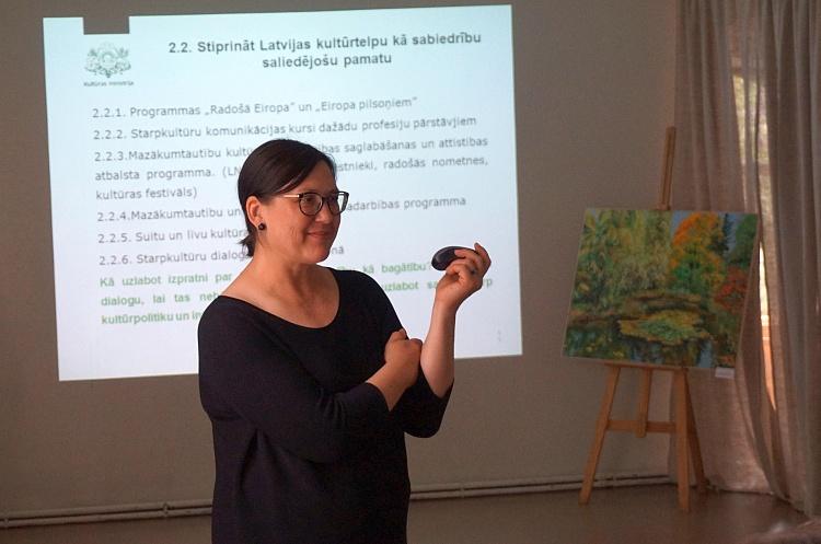 Nacionālās identitātes, pilsoniskās sabiedrības un integrācijas politikas īstenošanas plāna 2019. – 2020.gadam projekta sabiedriskā apspriešana Saldū