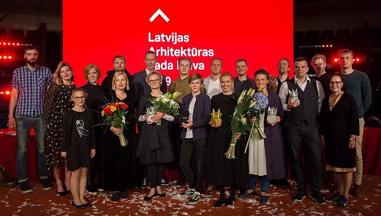 Latvijas Arhitektūras gada balvas 2019 svinīgā ceremonija