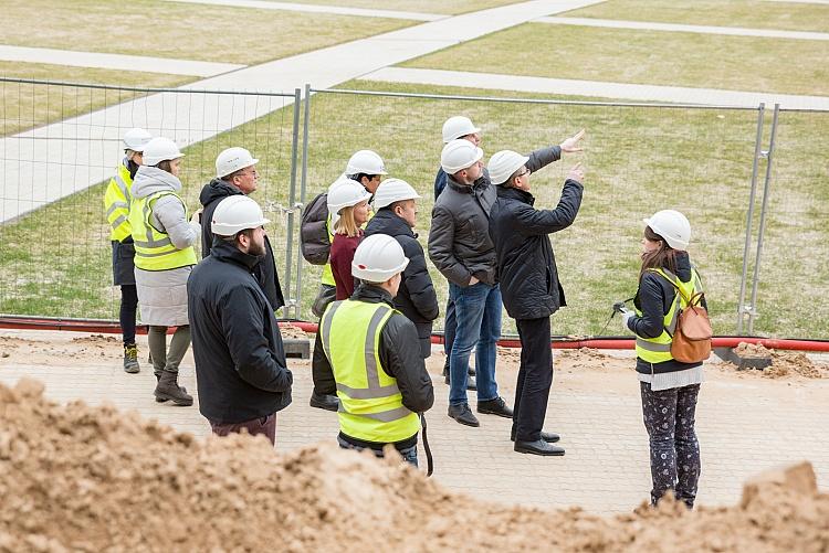 Mežaparka jaunās estrādes būvniecības atvērto durvju pasākums