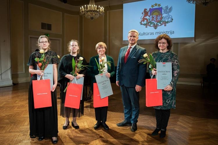 Kultūras ministrijas apbalvojuma un "Cimzes balvas 2020" pasniegšanas ceremonija