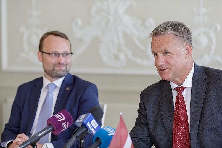 Kultūras ministra Naura Puntuļa darba vizīte Lietuvā