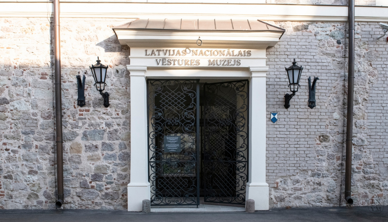 Latvijas Nacionālā vēstures muzeja ieeja Rīgas pilī