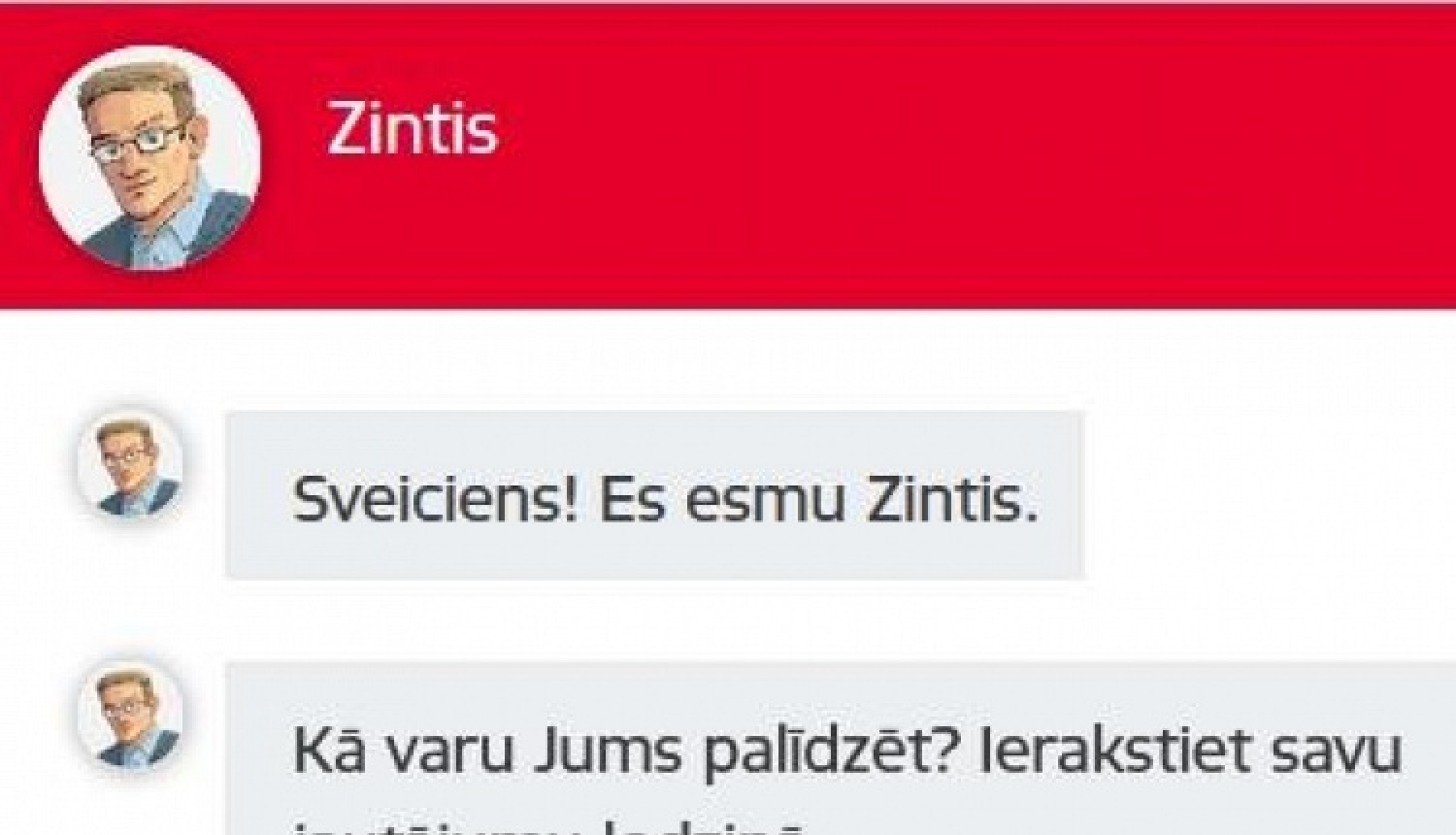 Darbu uzsācis valsts iestāžu mājaslapu virtuālais asistents ZINTIS