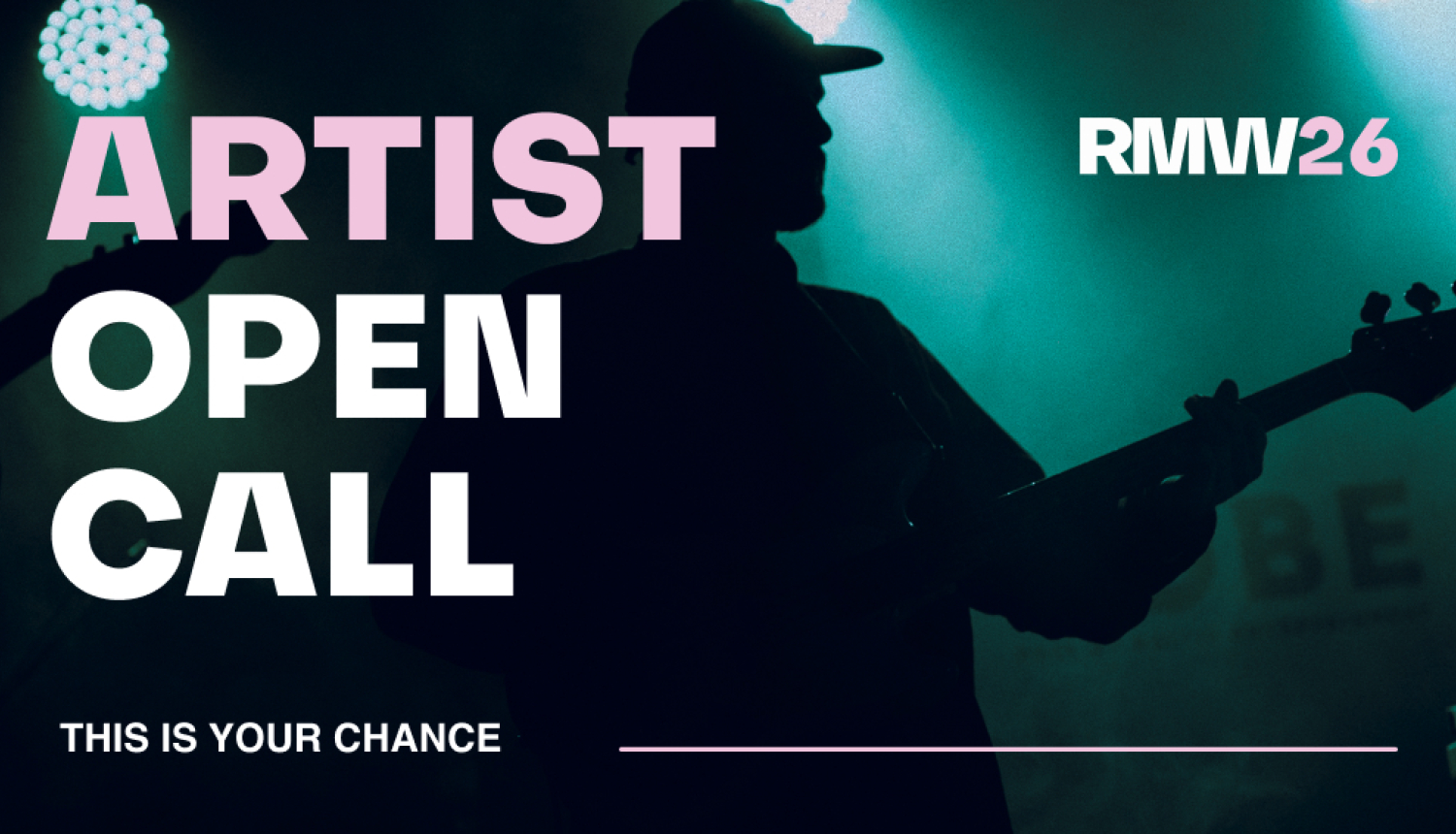 Teksts uz attēla: ARTIST OPEN CALL