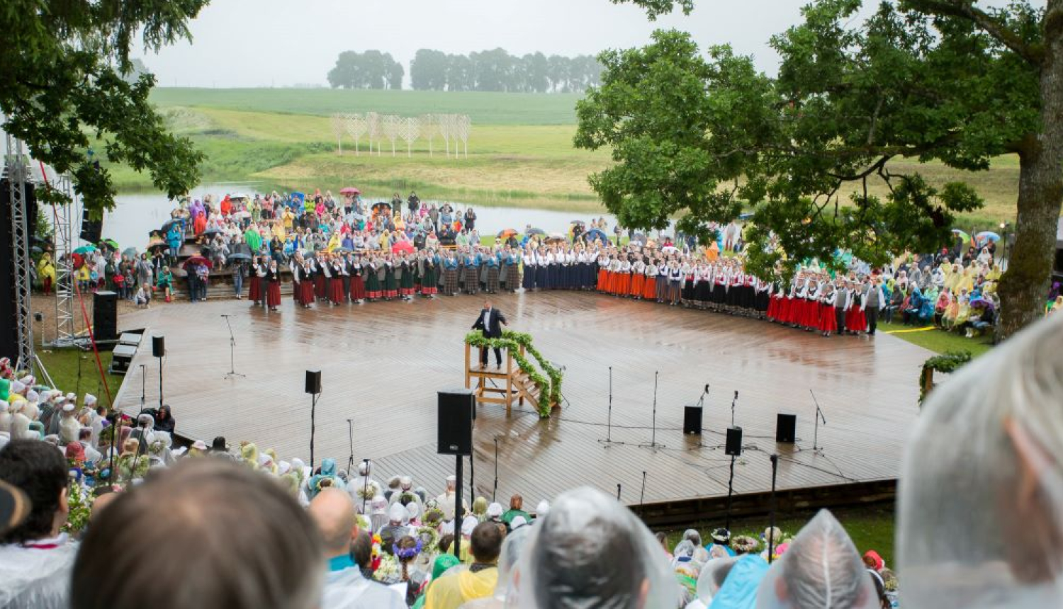 Dziedāšanas svētki Dikļos 2017. gadā, foto: Reinis Oliņš