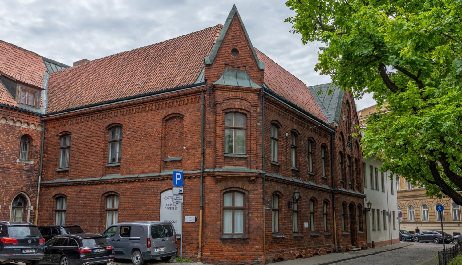 Rīgas vēstures un kuģniecības muzeja ēkas fasāde