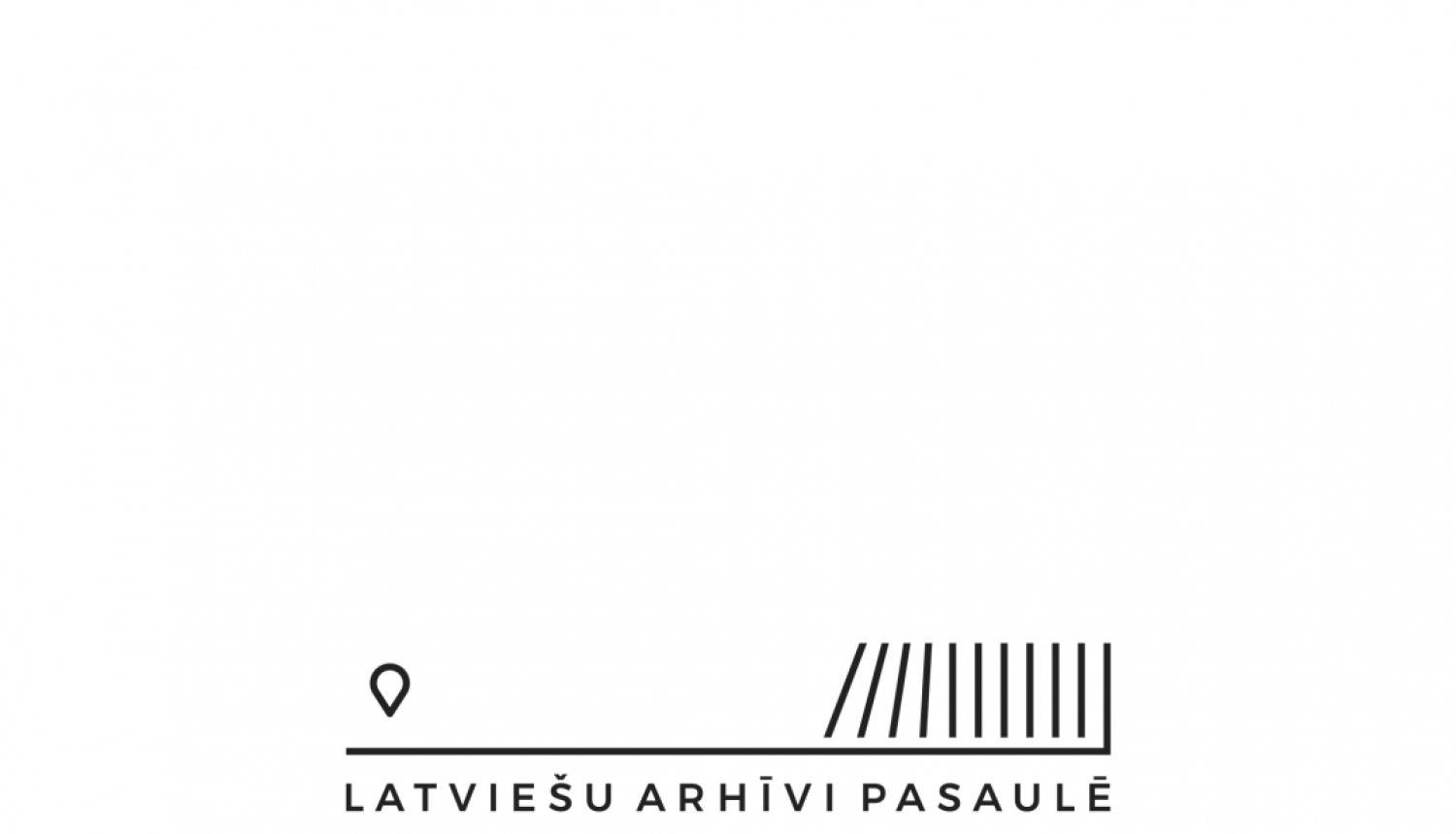 Digitālās kartes “Latviešu arhīvi pasaulē” vizuālā identitāte.