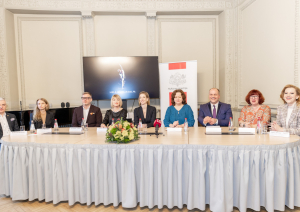 Lielās mūzikas balvas 2025 preses konferences norise KM Lielajā zālē